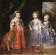 Portrait of the Children of Charles I of England Anthony Van Dyck